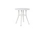 Mesa Comedor Terraza Y Jardin DKD Home Decor Blanco Rozado 70 x 75 x 70 cm