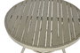 Mesa Comedor Terraza Y Jardin DKD Home Decor Blanco Rozado 70 x 75 x 70 cm