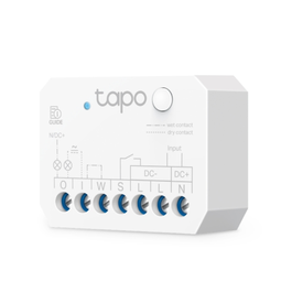 TP-Link Tapo S110E Actuador de conmutación Blanco Compatible con Amazon Alexa, Google Home, Apple HomeKit 150W 100-250V