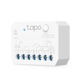 TP-Link Tapo S110E - Actuador de Conmutación Inteligente Blanco, compatible con Alexa, Google Home y Apple HomeKit, Wi-Fi y Bluetooth