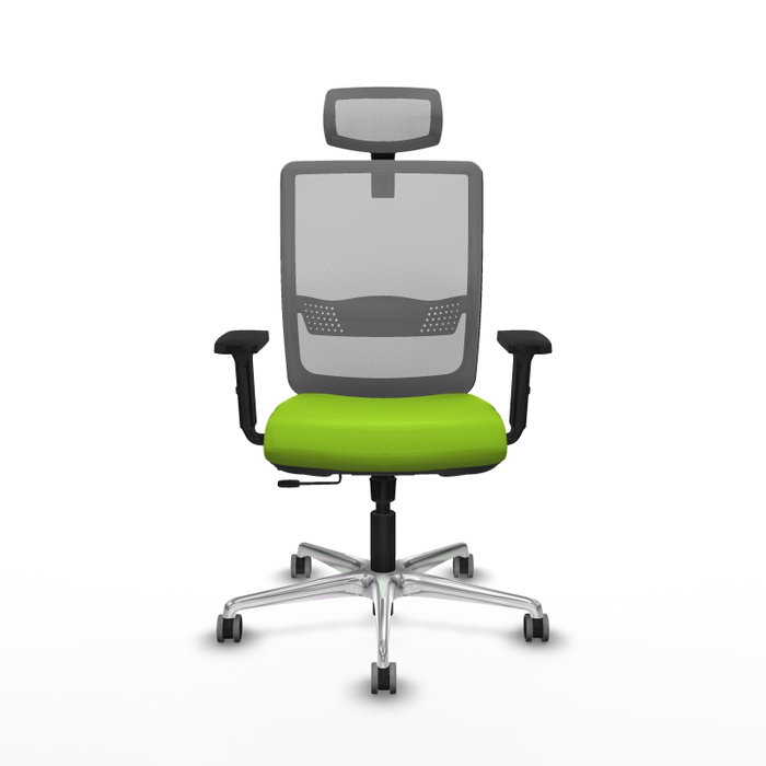 PIQUERAS Y CRESPO Silla de oficina Haches Pistacho y Gris PIQUERAS Y CRESPO Silla de oficina Haches Pistacho y Gris
