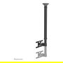 Neomounts FPMA-C100 Soporte de Techo para Monitor/TV hasta 30" Negro
