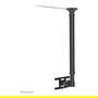 Neomounts FPMA-C100 Soporte de Techo para Monitor/TV hasta 30" Negro