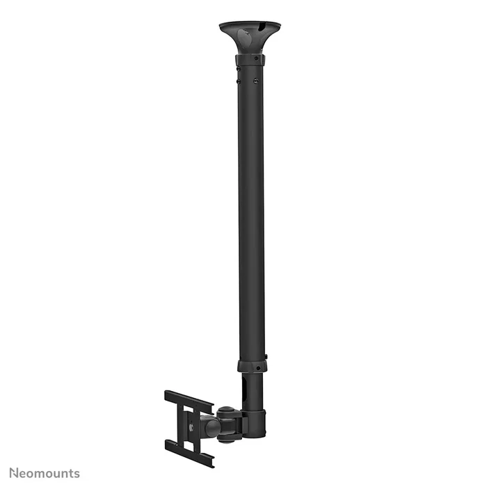 Neomounts Soporte de Techo FPMA-C100 para TV/Monitor LED/LCD 10"-30" (76cm), Giratorio, Ajuste de Inclinación y Altura, Negro, Acero, VESA 75x75/100x100/200x100