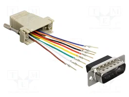 DeLOCK 65432 Adaptador Sub-D 15 Pin Macho a RJ45 Hembra