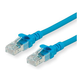 ROLINE 21152844 Patchkabel Categoría 6A S/FTP (PiMF), 1.5 m Azul, LSOH, Component Level, 10GBase-T, 500 MHz