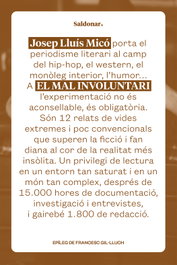 El mal involuntari, Josep Lluis Micó - EDICIONS SALDONAR