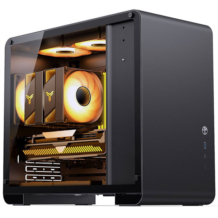 Jonsbo U4 Mini Caja Micro Tower Ordenador Negro Cristal Templado USB 3.0 USB-C 222x385x440 mm Jonsbo U4 Mini Caja Micro Tower Ordenador Negro Cristal Templado USB 3.0 USB-C 222x385x440 mm