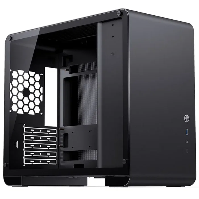 Jonsbo U4 Mini Caja Micro Tower Ordenador Negro Cristal Templado USB 3.0 USB-C 222x385x440 mm Jonsbo U4 Mini Caja Micro Tower Ordenador Negro Cristal Templado USB 3.0 USB-C 222x385x440 mm