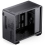 Jonsbo U4 Mini Caja Micro Tower Ordenador Negro Cristal Templado USB 3.0 USB-C 222x385x440 mm