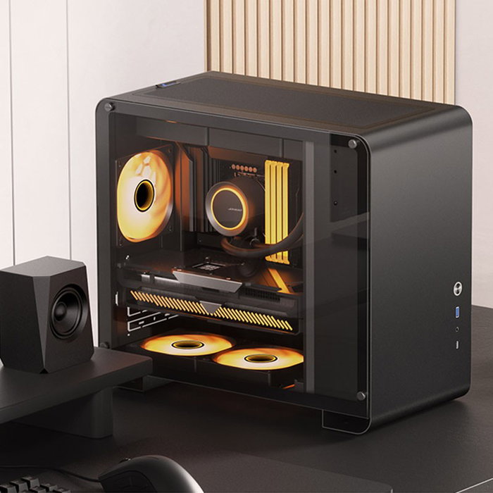 Jonsbo U4 Mini Caja Micro Tower Ordenador Negro Cristal Templado USB 3.0 USB-C 222x385x440 mm Jonsbo U4 Mini Caja Micro Tower Ordenador Negro Cristal Templado USB 3.0 USB-C 222x385x440 mm