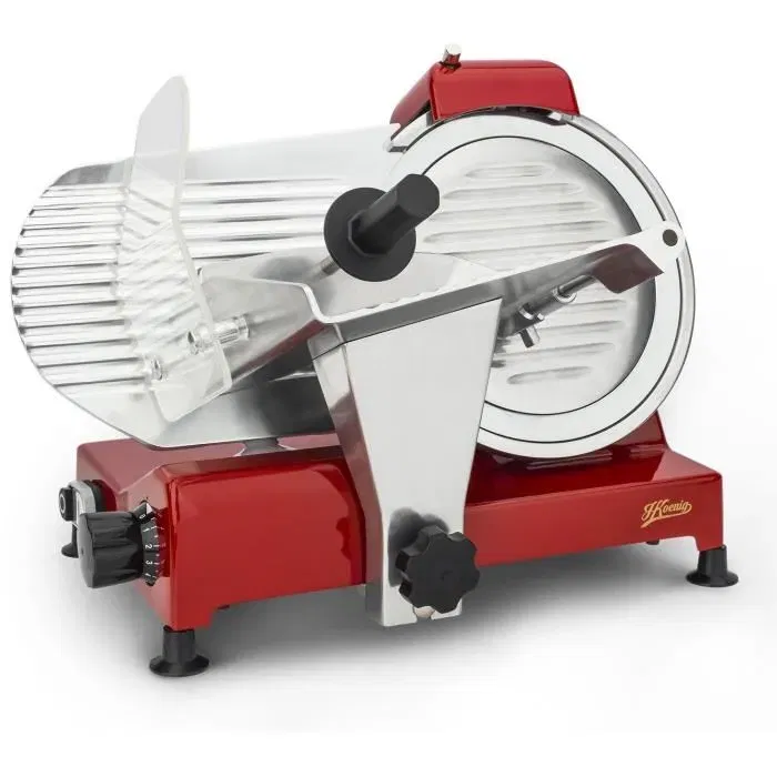 Hkoenig Cortadora de Fiambres MSX254 Cuchilla de 25 cm