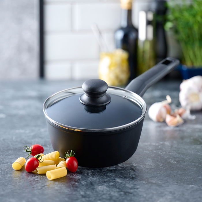 Day Cazo con Tapa 1,6 L, Diámetro 18 cm, Aluminio con Revestimiento Cerámico, Apto Inducción