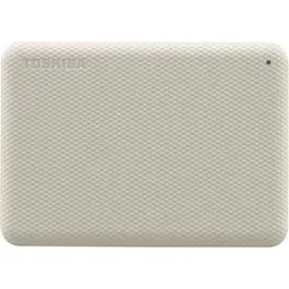 Toshiba Canvio Advance Disco Duro Externo 2TB Blanco con Software de Seguridad y Copia de Seguridad Incluido