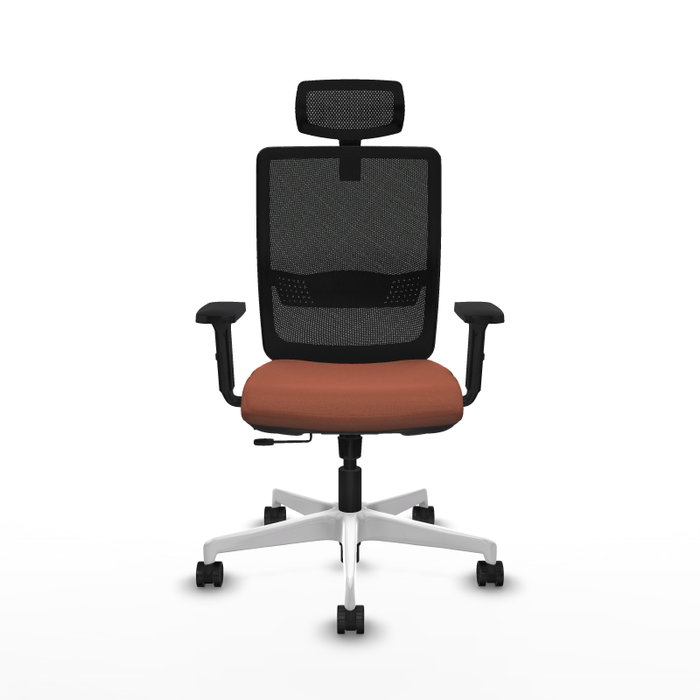 PIQUERAS Y CRESPO Silla de oficina Haches con mecanismo Sincro/Traslack Marrón y Negro PIQUERAS Y CRESPO Silla de oficina Haches con mecanismo Sincro/Traslack Marrón y Negro
