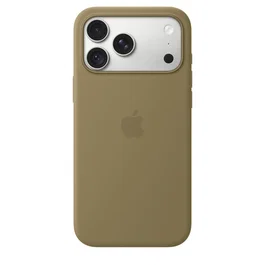 Apple iPhone 18 Pro Max Silicone Case con MagSafe - Verde oliva