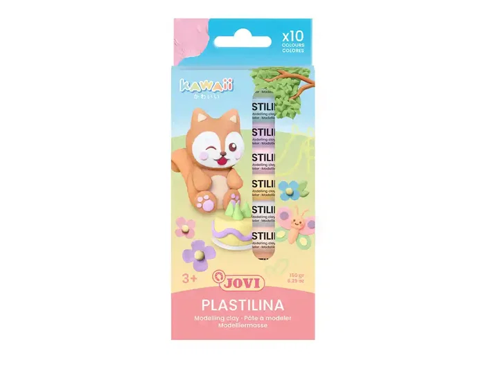 Jovi Expositor de Sobremesa Kawaii - 48 Unidades Surtidas - Multicolor - Serie Kawaii - Dimensiones 170x290x300 mm