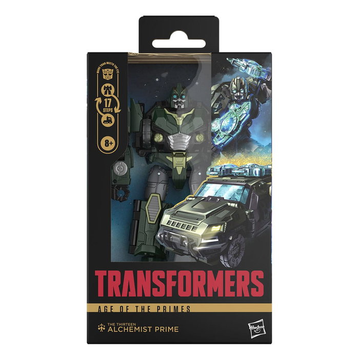 Hasbro Transformers Age of the Primes The Thirteen Alchemist Prime Deluxe Class Figura de 14 cm