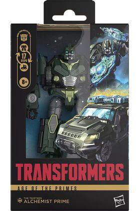 Hasbro Transformers Age of the Primes The Thirteen Alchemist Prime Deluxe Class Figura de 14 cm