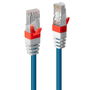 Lindy 30m Cat.6A S/FTP LSZH Cable de Red Azul (Probado por Fluke)