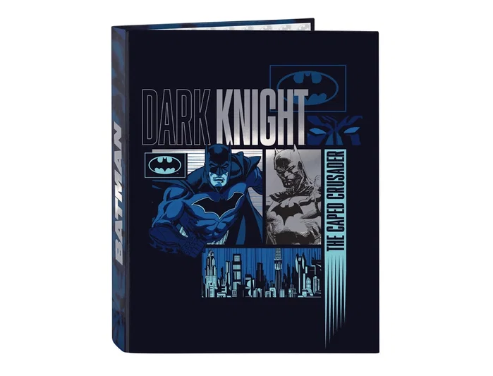 Safta Carpeta Folio Batman Legendary de 4 Anillas Mixtas