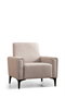 Atelier Del Sofa Sofá de 1 Plaza, Marrón Claro - Comodidad y Elegancia para su Salón, 90x85x77 cm