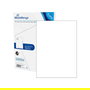 MediaRange MRINK140 Etiquetas Adhesivas, 210x297 mm (A4), Blanco, Adhesivo Permanente, 50 Hojas, para Impresión Láser e Inyección de Tinta