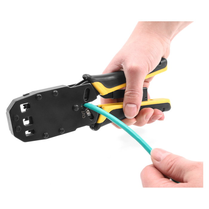 DeLOCK Herramienta de crimpado universal 90523 con pelacables DeLOCK Herramienta de crimpado universal 90523 con pelacables