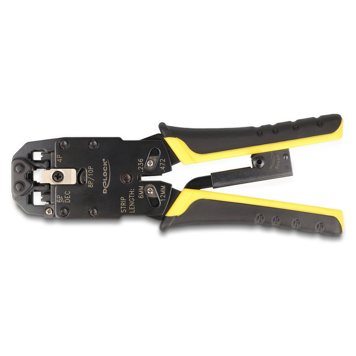 DeLOCK Herramienta de crimpado universal 90523 con pelacables DeLOCK Herramienta de crimpado universal 90523 con pelacables