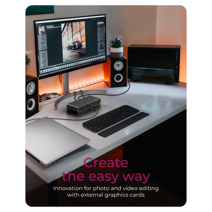 ICY BOX IB-DK8801-TB4 Dockingstation Thunderbolt 4