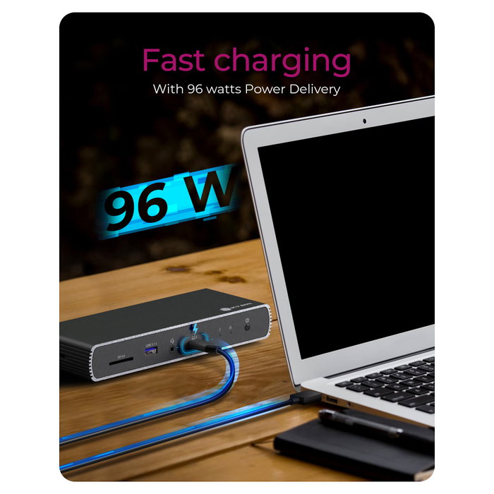 ICY BOX IB-DK8801-TB4 Dockingstation Thunderbolt 4