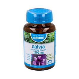 DIETMED Salvia 2500Mg 60Comprimidos con Vitamina B6 y Zinc para Regulación Hormonal