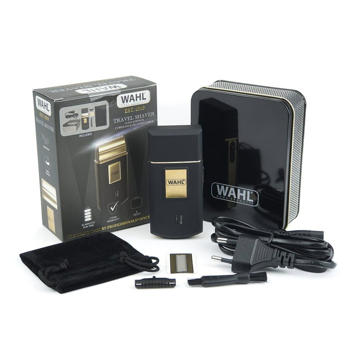 Wahl Travel Shaver Gold Edition Black Gold Wahl Travel Shaver Gold Edition Black Gold