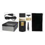 Wahl 07057-016 Travel Shaver Gold Edition - Máquina de viaje color negro y dorado