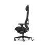 Fractal Design FD-CH-FE1F-01 Silla Gaming para PC - Asiento y Respaldo Acolchados en Nylon, Ajuste 4D, Inclinación, Negro - Garantía 5 Años