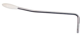 Trémolo Boston Cromo con Tapa Blanca 5 mm
