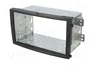 ACV Bastidor de montaje de radio para SsangYong Rexton 2 DIN negro
