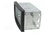 ACV Bastidor de montaje de radio para SsangYong Rexton 2 DIN negro