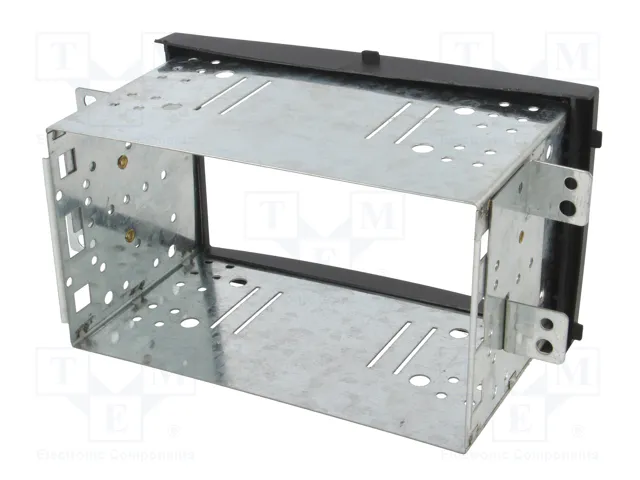 ACV Bastidor de montaje de radio para SsangYong Rexton 2 DIN negro