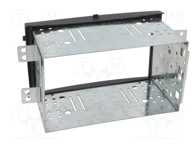 ACV Bastidor de montaje de radio para SsangYong Rexton 2 DIN negro