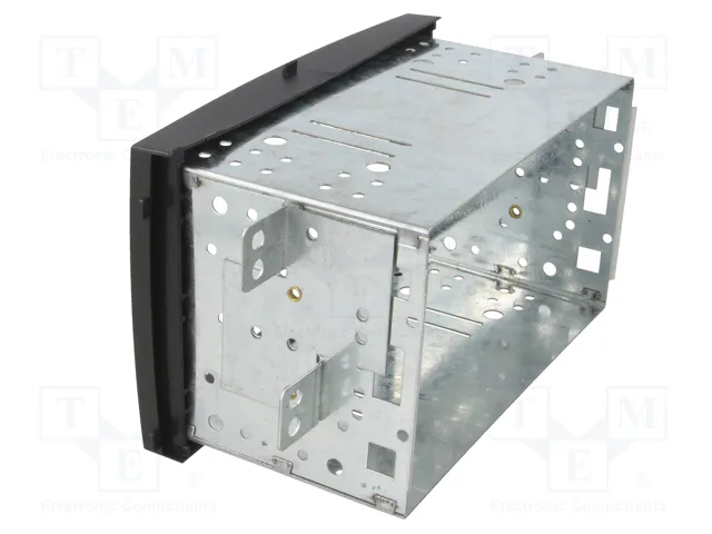 ACV Bastidor de montaje de radio para SsangYong Rexton 2 DIN negro