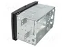 ACV Bastidor de montaje de radio para SsangYong Rexton 2 DIN negro