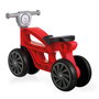 Chicos Correpasillos Mini Custom Rojo para niños 10-36 meses - 36006 - Diseño moto clásica, 4 ruedas, ligero y seguro