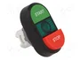 ABB Interruptor doble verde-rojo 22mm