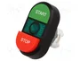 ABB Interruptor doble verde-rojo 22mm