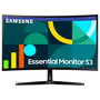 Samsung S27D366GAU - Monitor Curvo 27 Pulgadas FHD 1920x1080 VA 100Hz 4ms (GTG) 1800R, Relación 16:9, HDMI VGA, Negro, Incluye Base