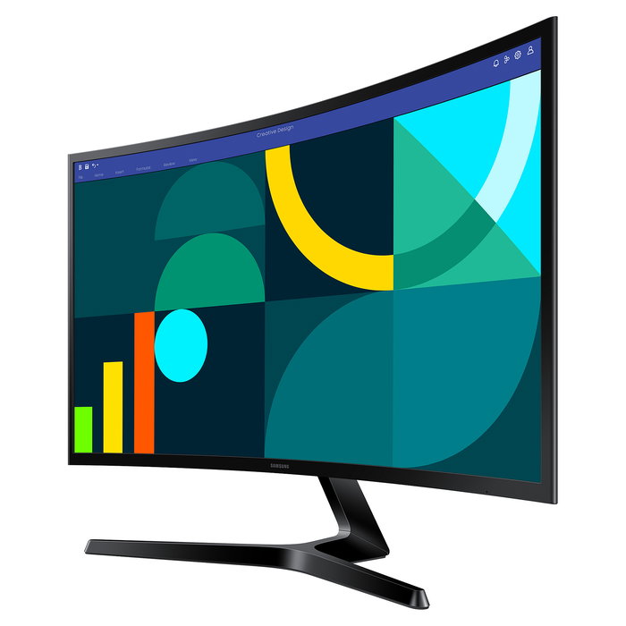 Samsung S27D366GAU - Monitor Curvo 27 Pulgadas FHD 1920x1080 VA 100Hz 4ms (GTG) 1800R, Relación 16:9, HDMI VGA, Negro, Incluye Base Samsung S27D366GAU - Monitor Curvo 27 Pulgadas FHD 1920x1080 VA 100Hz 4ms (GTG) 1800R, Relación 16:9, HDMI VGA, Negro, Incluye Base