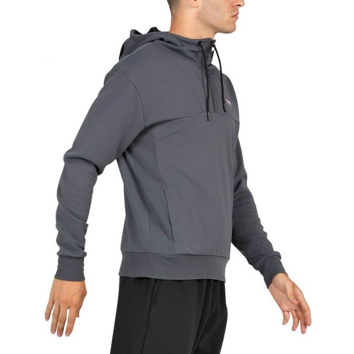 Sudadera con Capucha Hombre +8000 Esvein Gris oscuro XL