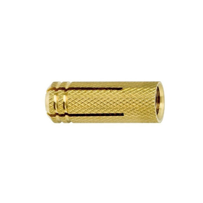 Celo Taco de latón M6 Ø 8 x 23 mm, caja de 100 uds