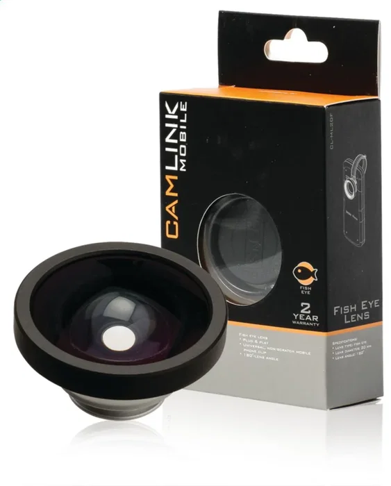 Nedis CamLink CL-ML20F Objetivo Ojo de Pez para Smartphones y Tablets, Accesorio para Teléfono Móvil Nedis CamLink CL-ML20F Objetivo Ojo de Pez para Smartphones y Tablets, Accesorio para Teléfono Móvil